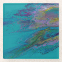 Pasamanos de vidrio cuadrado