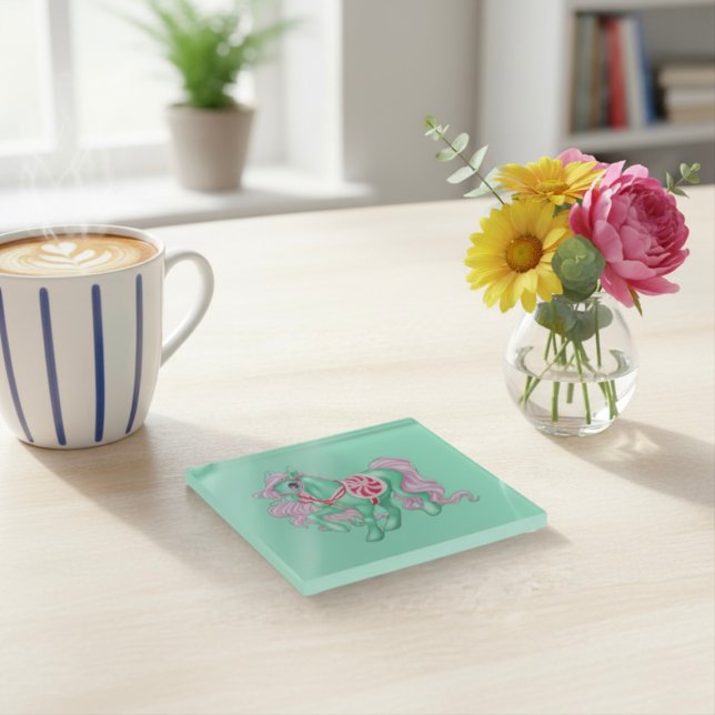 Posavasos De Vidrio Pasamanos de vidrio Pony (Subido por el creador)