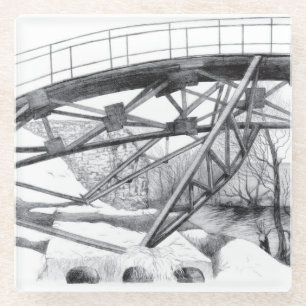 Posavasos De Vidrio Pasarela de época