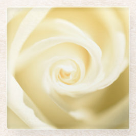 Posavasos De Vidrio Pascua de impresión en Rosa suave