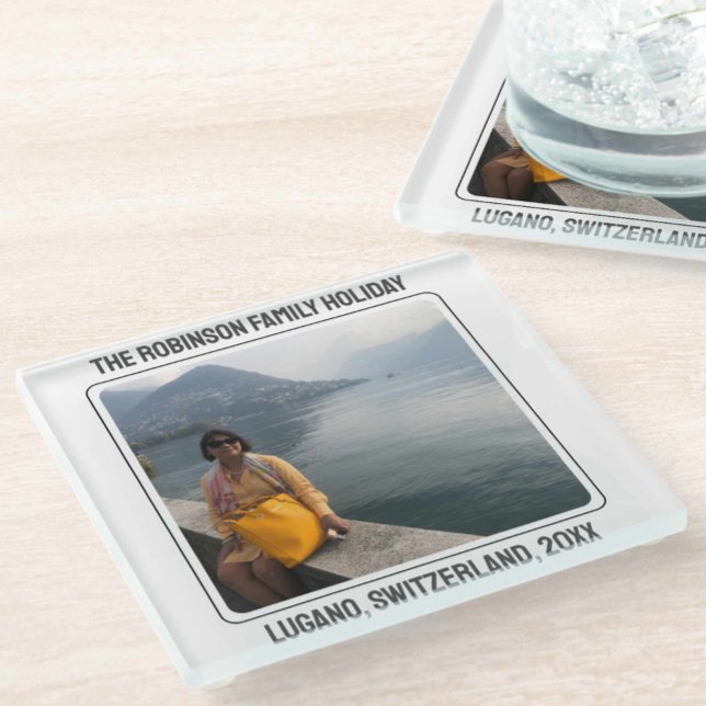 Posavasos De Vidrio Pascua de recuerdo de Recuerdos de vacaciones fami (Subido por el creador)