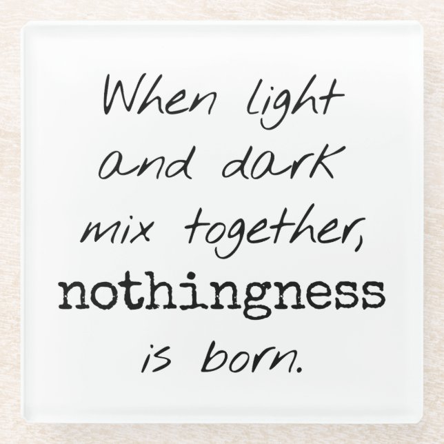 Posavasos De Vidrio Pascua De Vidrio Claro Y Oscuro (Anverso)