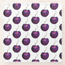 Posavasos De Vidrio Pascua de vidrio de cerezo