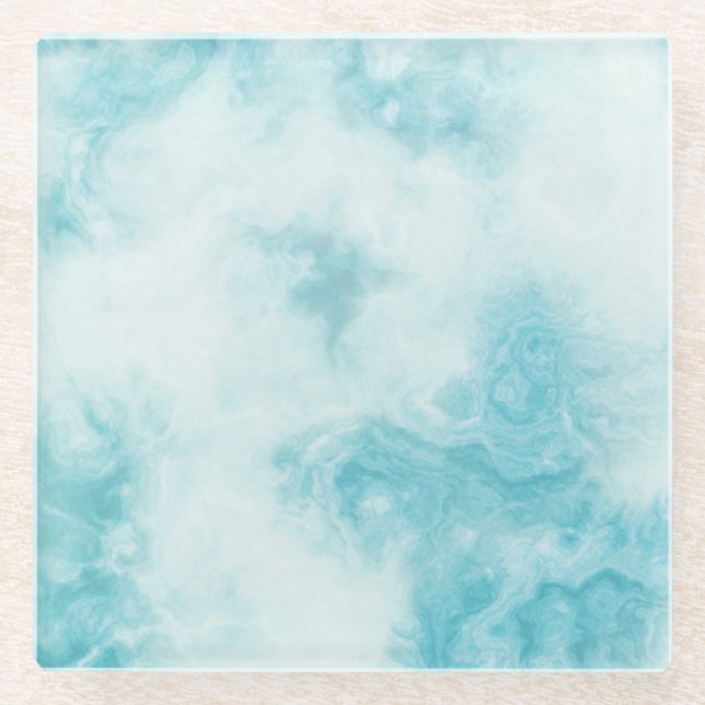 Posavasos De Vidrio Pascua de vidrio de piedra de mármol (Anverso)