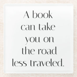 Posavasos De Vidrio Pascua de vidrio menos viajada