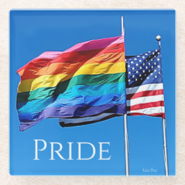 Posavasos De Vidrio Pascua de vidrio 'Orgullo'