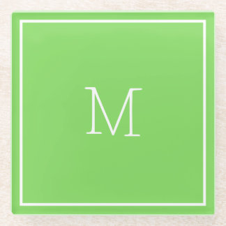 Posavasos De Vidrio Pascua de vidrio verde Kiwi