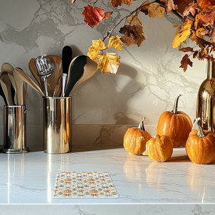 Posavasos De Vidrio Patrón de plegado de otoño