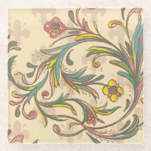 Posavasos De Vidrio Patrón florentino italiano