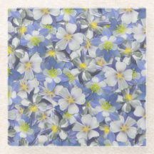 Patrón sin costura de Columbines