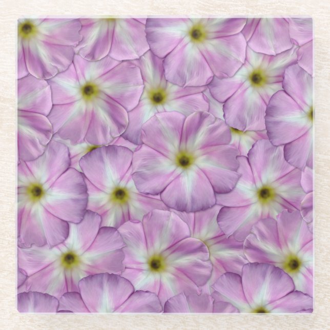 Posavasos De Vidrio Patrón sin foco (Anverso)