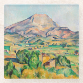 Posavasos De Vidrio Paul Cezanne - Mont Sainte-Victoire