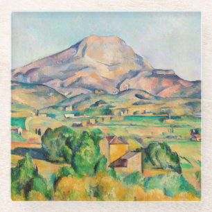 Posavasos De Vidrio Paul Cezanne - Mont Sainte-Victoire
