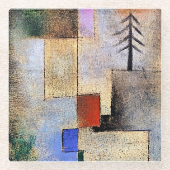 Posavasos De Vidrio Paul Klee - Pequeña imagen de la foto (Anverso)