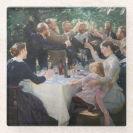 Posavasos De Vidrio Peder Severin Kroyer - ¡Hip, Hip, Hurra!