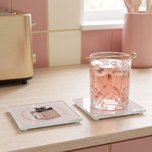 Posavasos De Vidrio Perfume