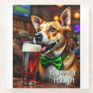 Posavasos De Vidrio Perro de St. Pat