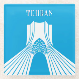 Posavasos De Vidrio Personalizable Azadi Tower Magnet moderno