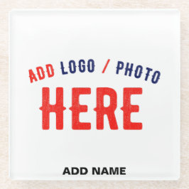 POSAVASOS DE VIDRIO PERSONALIZABLE MODERNO ESTILO BLANCO VERIFICADO MA