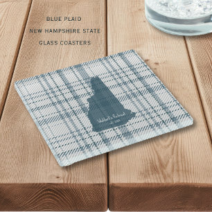 Posavasos de vidrio personalizado de cuadros de Nu