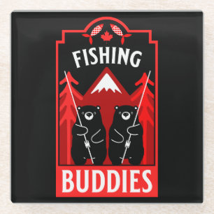 Posavasos De Vidrio Pesca Canadiense Para Los Buques