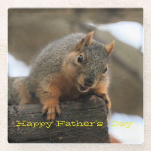 Posavasos De Vidrio Pfft Feliz Día del Padre