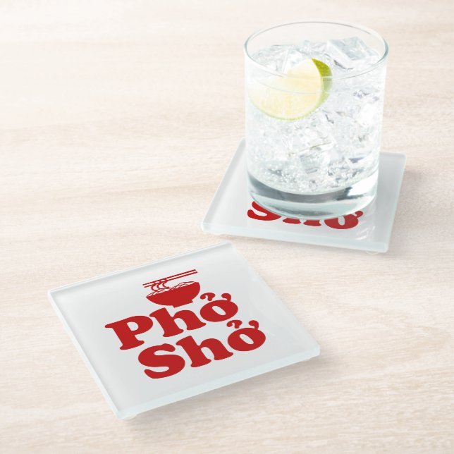 Posavasos De Vidrio Phở Shở (Angular)