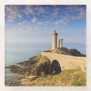 Posavasos De Vidrio Phare du Petit Minou (faro de Minou) el   Francia