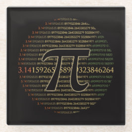 Posavasos De Vidrio Pi Eclipse