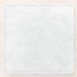 Posavasos De Vidrio Piedra de Ágata Fluida Abstracta de Lujo y Textura