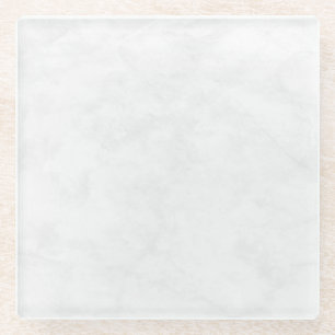 Posavasos De Vidrio Piedra de Ágata Fluida Abstracta de Lujo y Textura