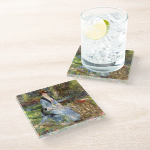 Posavasos De Vidrio Pierre-Auguste Renoir - Dans les Rosas