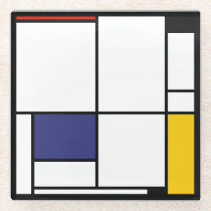 Posavasos De Vidrio Piet Mondrian, Tableau 1