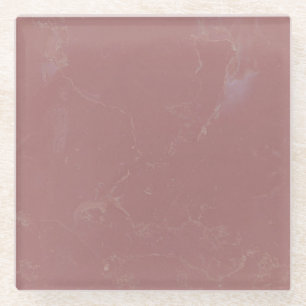Posavasos De Vidrio Pink marble