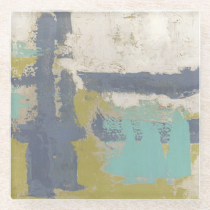 Posavasos De Vidrio Pintura libre moderna de la expresión