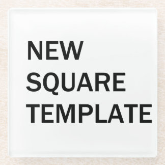 Posavasos De Vidrio Plantilla de escayola de vidrio