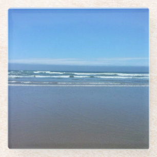 Posavasos De Vidrio Playa Agate, Oregón