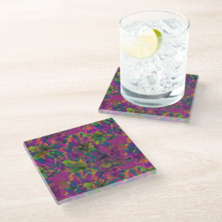 Posavasos De Vidrio polímero tropical :