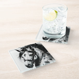 Posavasos De Vidrio Pony espiritual 10