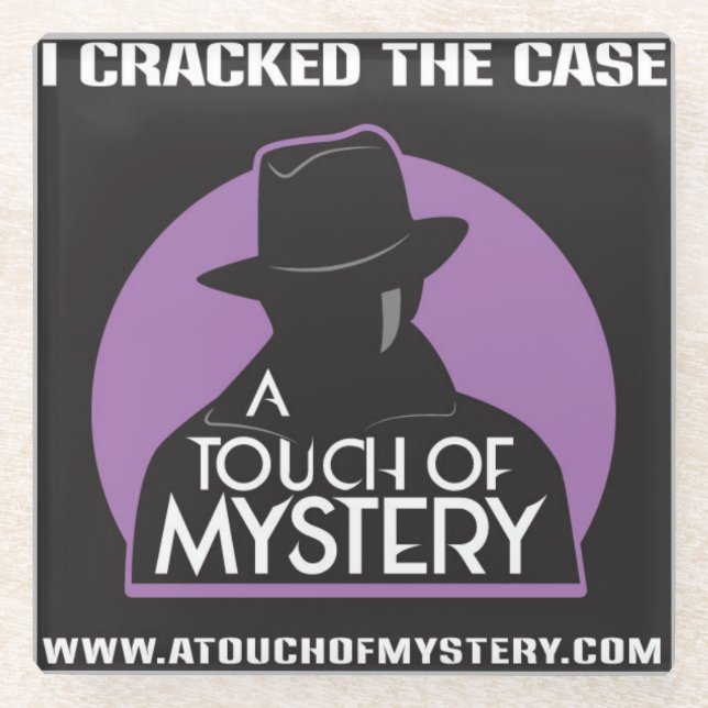 Posavasos De Vidrio Práctico de costa de cristal (Anverso)