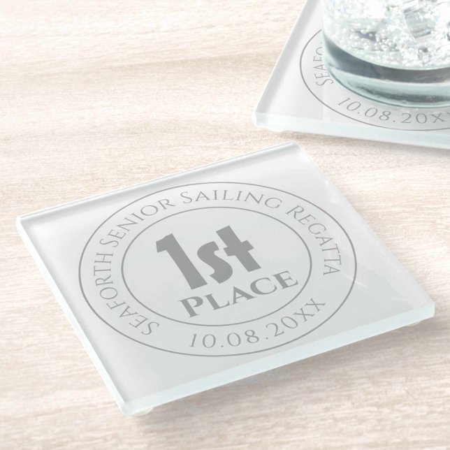 Posavasos De Vidrio Premio de Trofeo del Primer Premio de Sailing Rega (Subido por el creador)