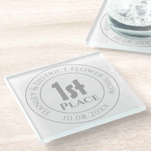 Posavasos De Vidrio Premios Flower Show 1Prize Trophy (Subido por el creador)