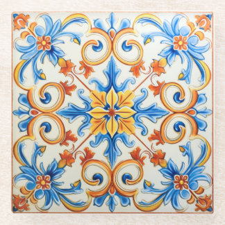 Posavasos De Vidrio Primavera en Cerdeña