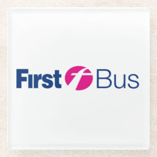 Posavasos De Vidrio Primera Pascua De Vidrio De Autobús