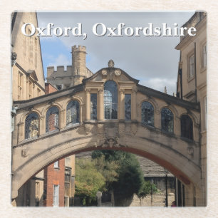 Posavasos De Vidrio Puente de suspiros en Oxford