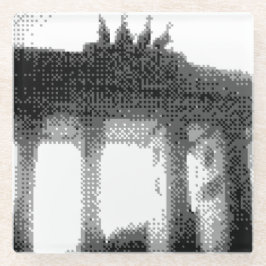 Posavasos De Vidrio puerta de brandenburg