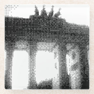 Posavasos De Vidrio puerta de brandenburg