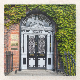 Posavasos De Vidrio Puerta Georgiana de Dublín