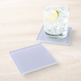 Posavasos De Vidrio Púrpura Periwinkle Pastel