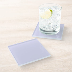 Posavasos De Vidrio Púrpura Periwinkle Pastel